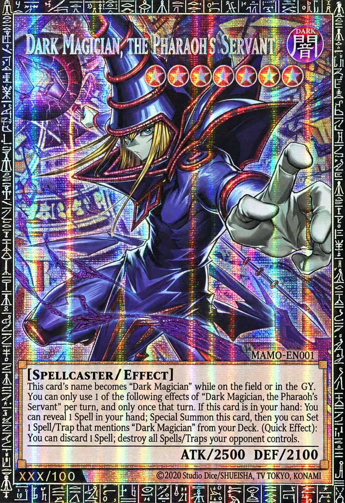 Dark Magician, the Pharaoh's Servant